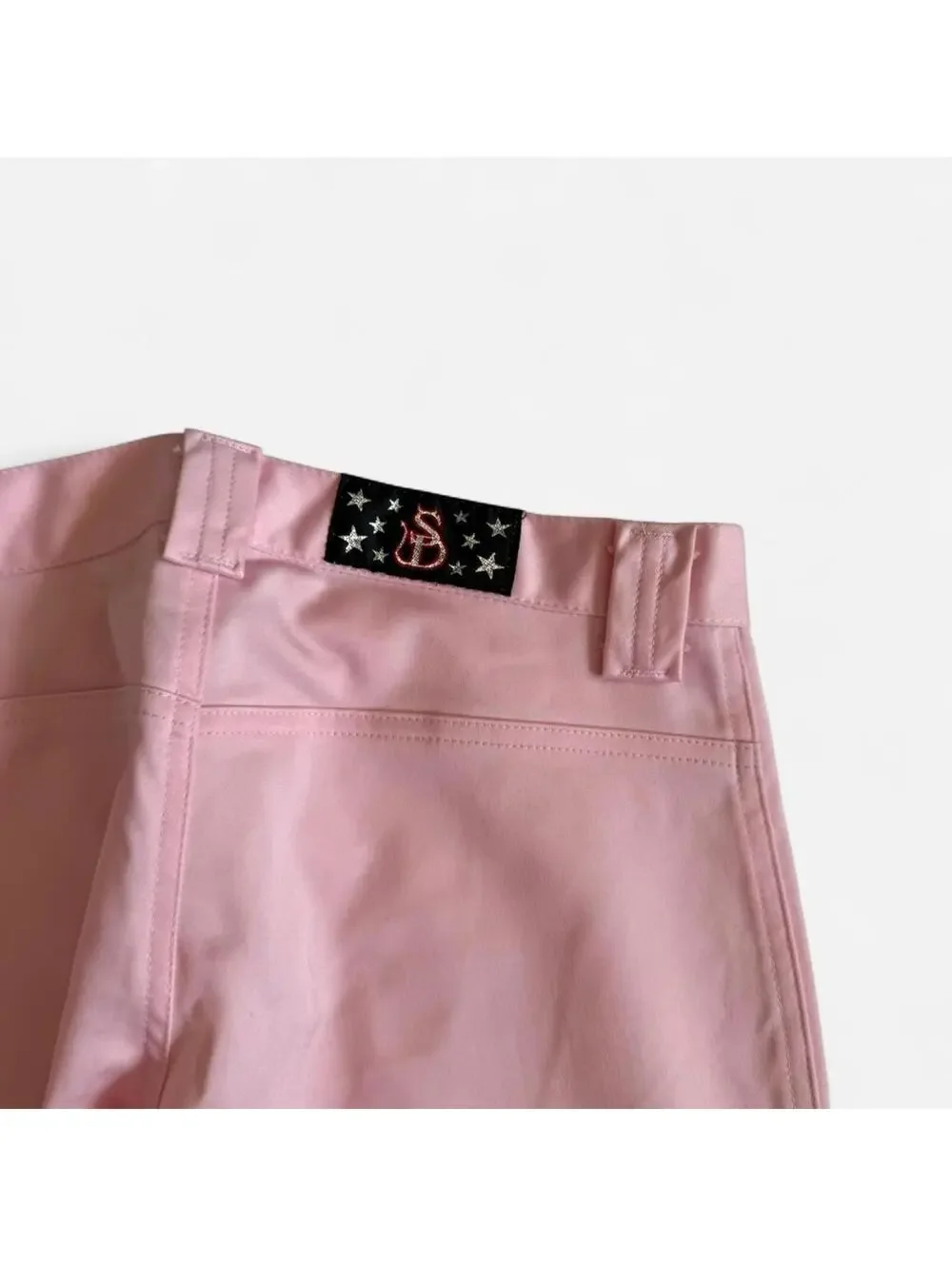 Pink Y2K Low Rise Flare Pants